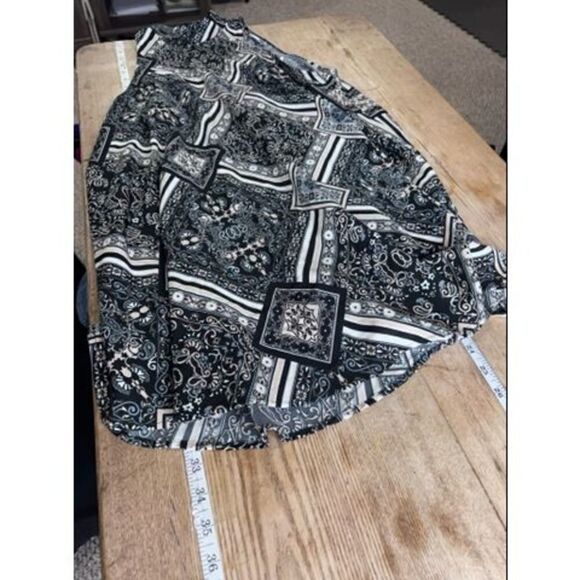 Free People Beaux Slip Dress in Scarf Print small - Picture 10 of 15